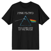 Men's PInk Floyd Dark Side of the Moon Classic Rock & Roll Black T-Shirt